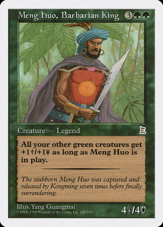 Meng Huo, Barbarian King [Portal Three Kingdoms] | Mega City Incorporated