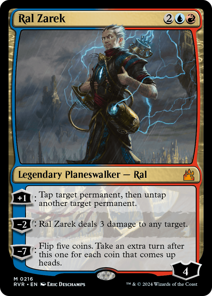 Ral Zarek [Ravnica Remastered] | Mega City Incorporated