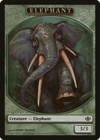 Elephant Token [Duel Decks: Garruk vs. Liliana Tokens] | Mega City Incorporated