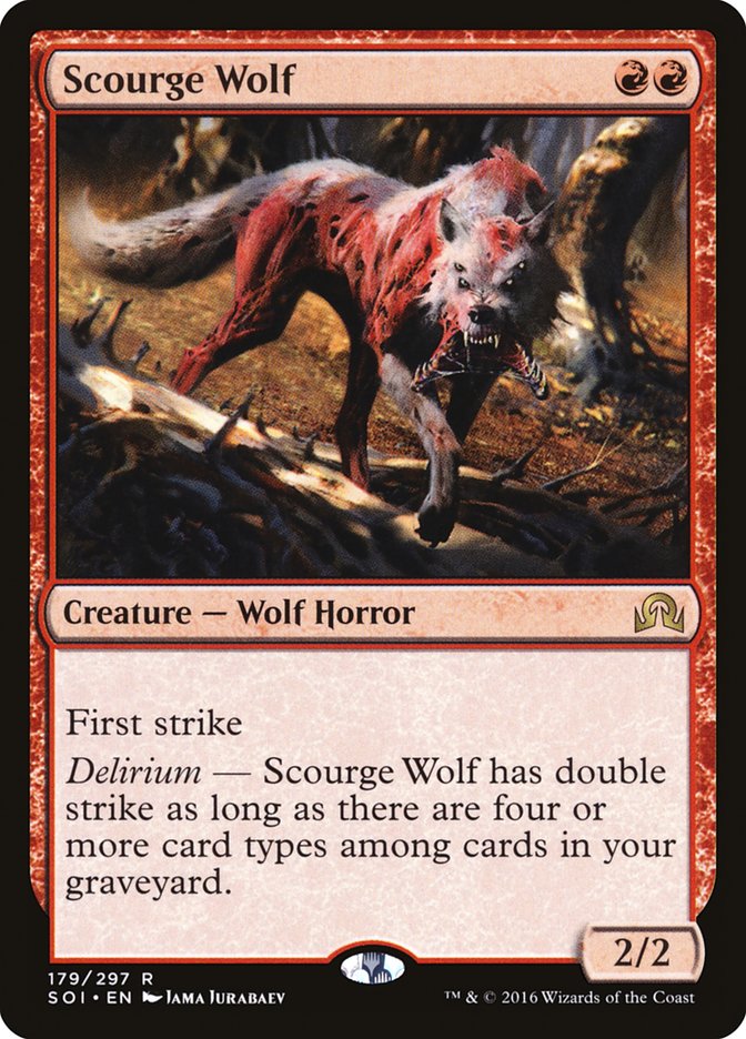 Scourge Wolf [Shadows over Innistrad] | Mega City Incorporated