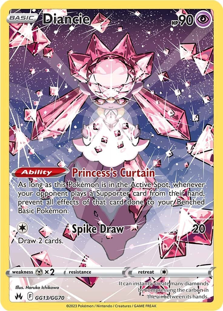 Diancie (GG13/GG70) [Sword & Shield: Crown Zenith] | Mega City Incorporated