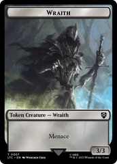 Treasure // Wraith Double-Sided Token [The Lord of the Rings: Tales of Middle-Earth Commander Tokens] | Mega City Incorporated