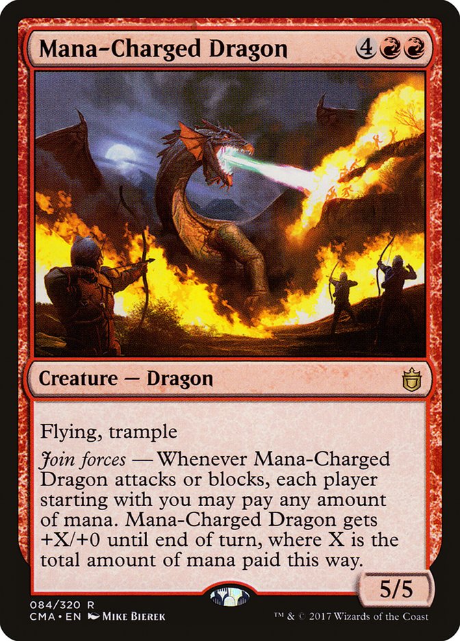 Mana-Charged Dragon [Commander Anthology] | Mega City Incorporated