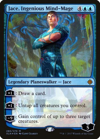 Jace, Ingenious Mind-Mage [Ixalan] | Mega City Incorporated