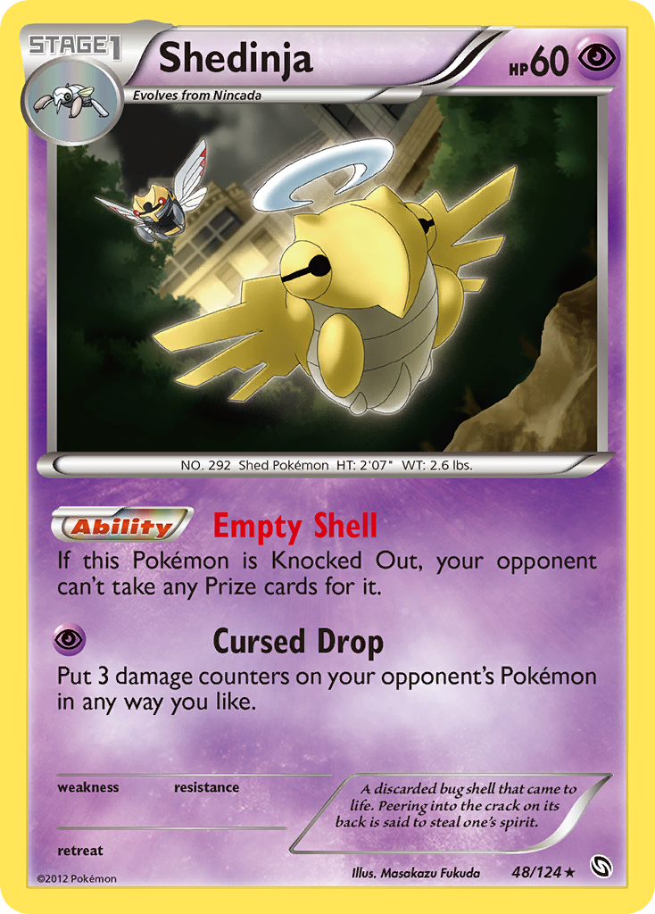 Shedinja (48/124) [Black & White: Dragons Exalted] | Mega City Incorporated