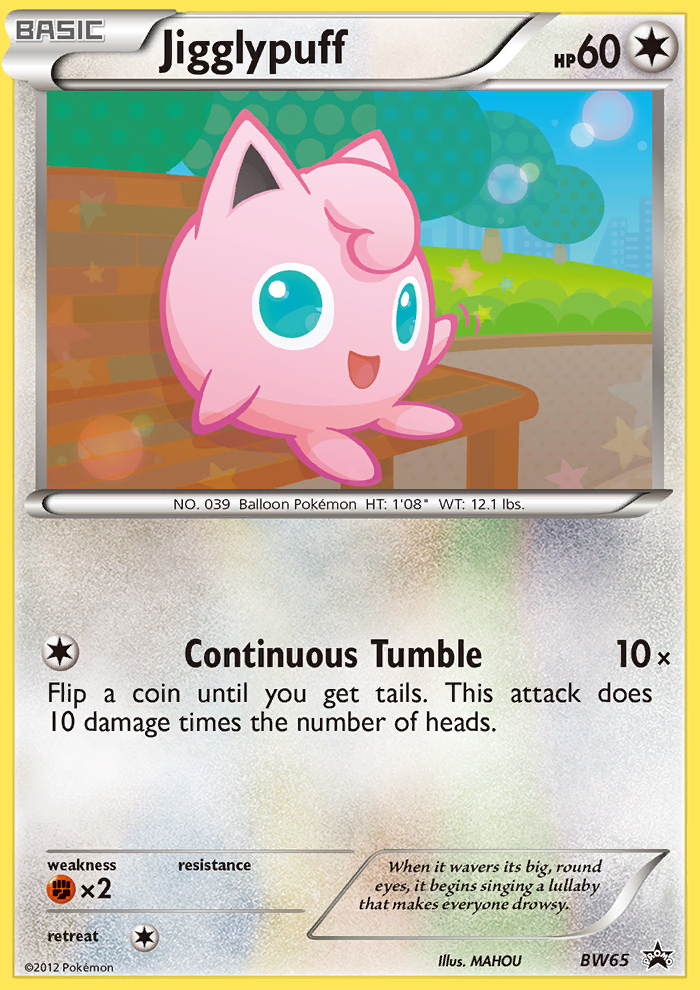 Jigglypuff (BW65) [Black & White: Black Star Promos] | Mega City Incorporated