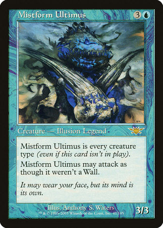 Mistform Ultimus [Legions] | Mega City Incorporated