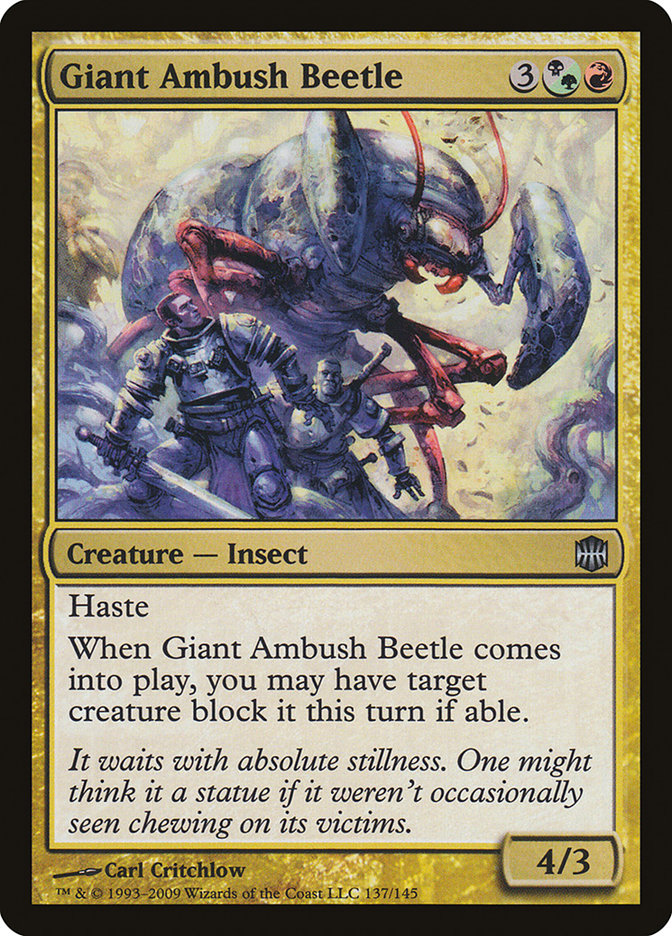 Giant Ambush Beetle [Alara Reborn] | Mega City Incorporated