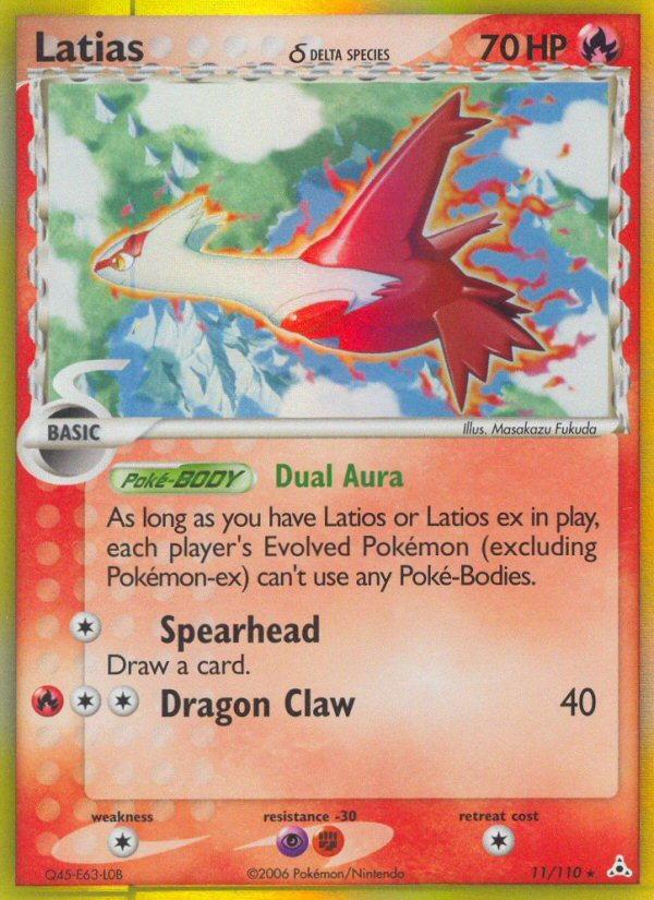 Latias (11/110) (Delta Species) [EX: Holon Phantoms] | Mega City Incorporated