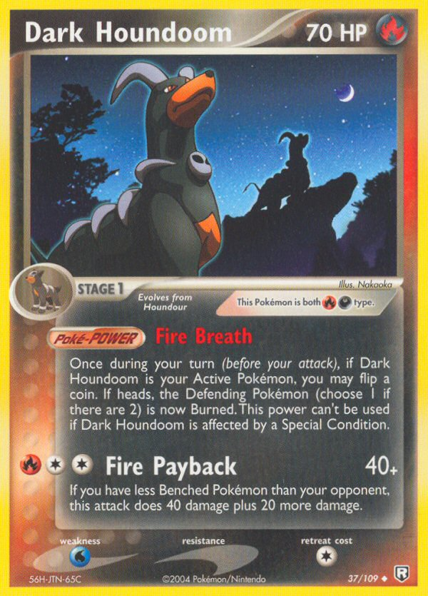 Dark Houndoom (37/109) [EX: Team Rocket Returns] | Mega City Incorporated