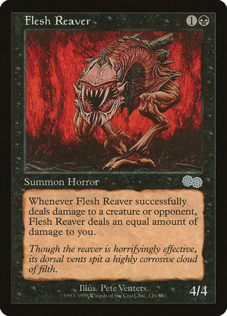 Flesh Reaver [Urza's Saga] | Mega City Incorporated