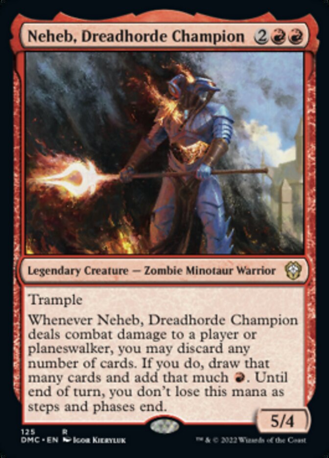 Neheb, Dreadhorde Champion [Dominaria United Commander] | Mega City Incorporated