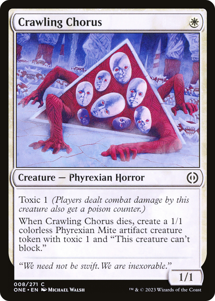 Crawling Chorus [Phyrexia: All Will Be One] | Mega City Incorporated