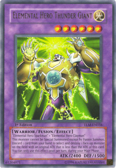 Elemental HERO Thunder Giant [TLM-EN036] Ultra Rare | Mega City Incorporated