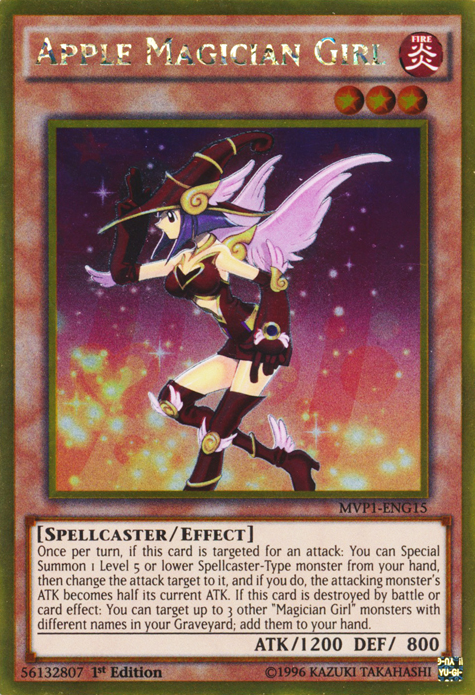 Apple Magician Girl [MVP1-ENG15] Gold Rare | Mega City Incorporated