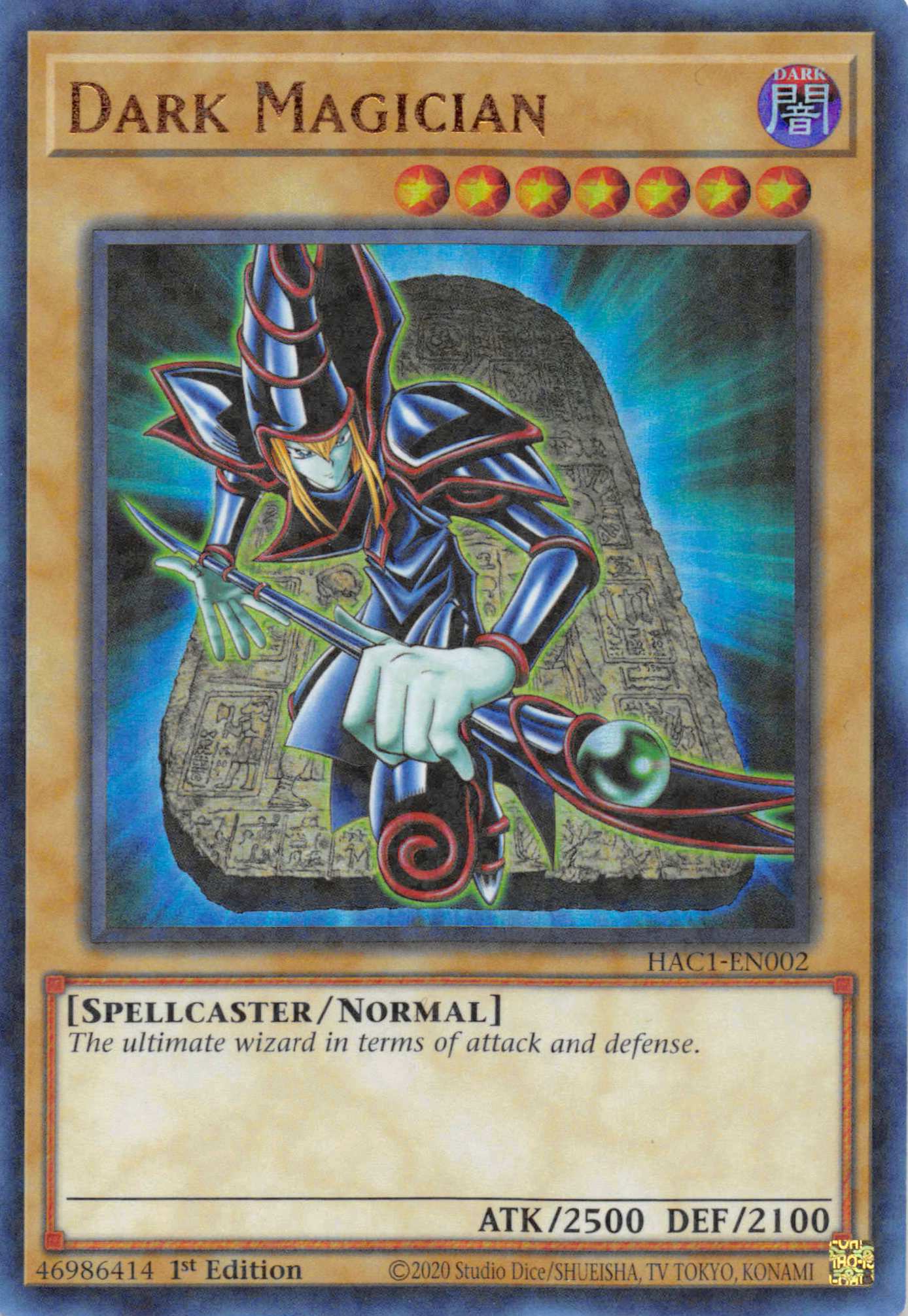 Dark Magician (Duel Terminal) [HAC1-EN002] Parallel Rare | Mega City Incorporated