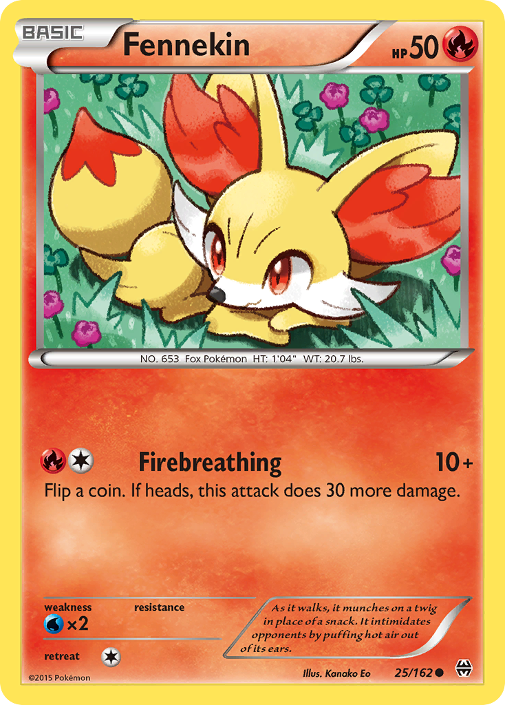 Fennekin (25/162) [XY: BREAKthrough] | Mega City Incorporated