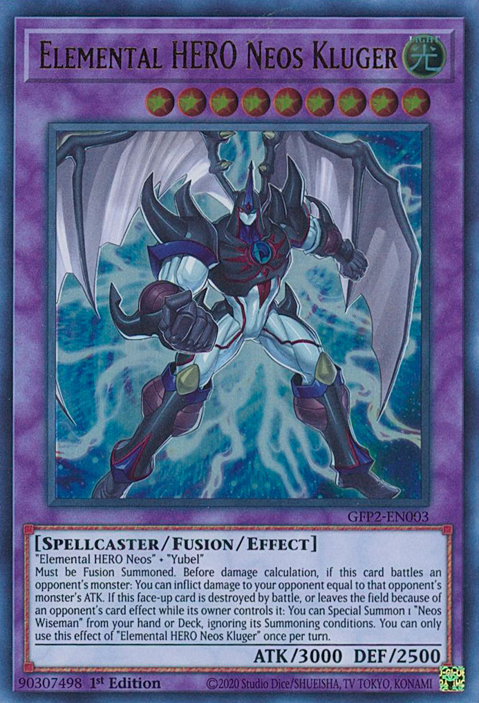 Elemental HERO Neos Kluger [GFP2-EN003] Ultra Rare | Mega City Incorporated