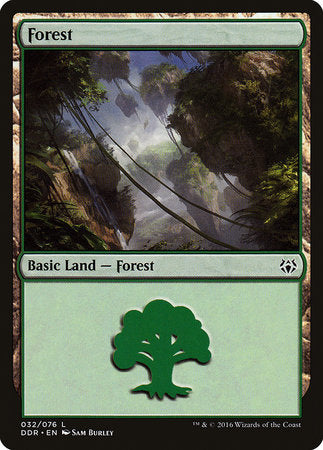 Forest (32) [Duel Decks: Nissa vs. Ob Nixilis] | Mega City Incorporated