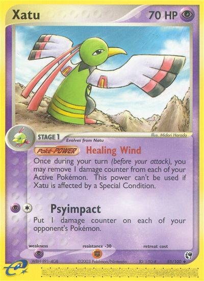 Xatu (55/100) [EX: Sandstorm] | Mega City Incorporated