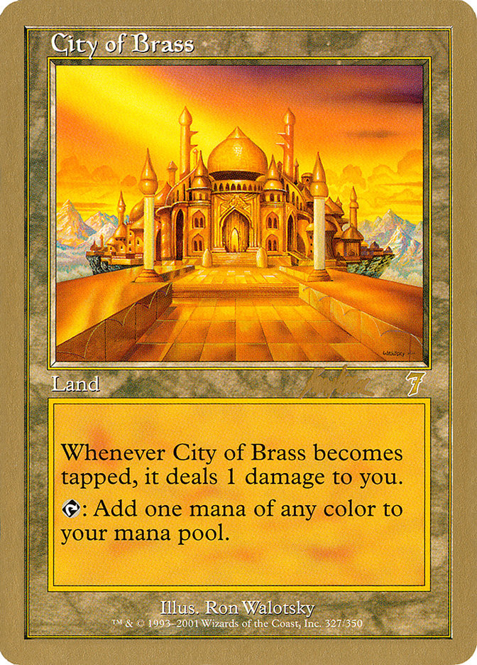 City of Brass (Brian Kibler) [World Championship Decks 2002] | Mega City Incorporated