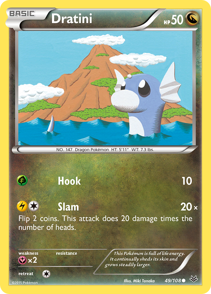 Dratini (49/108) [XY: Roaring Skies] | Mega City Incorporated