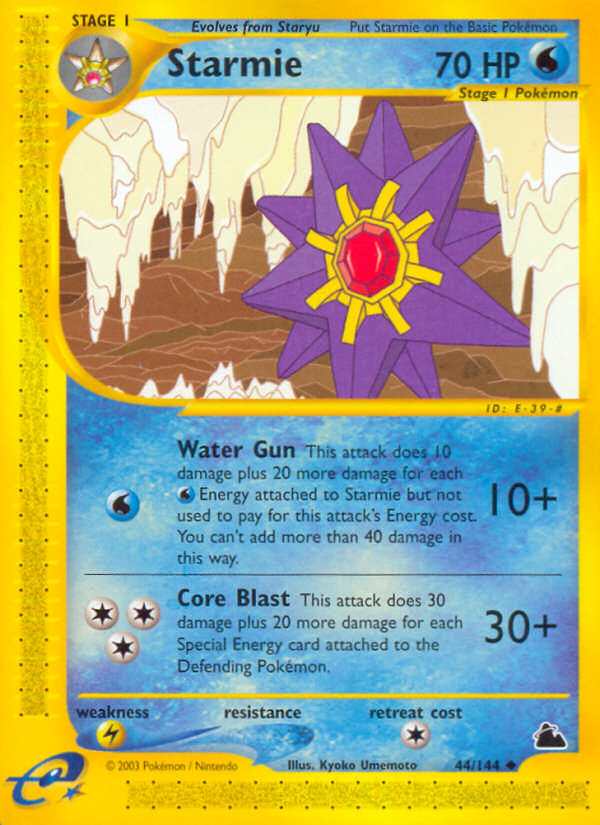 Starmie (44/144) [Skyridge] | Mega City Incorporated