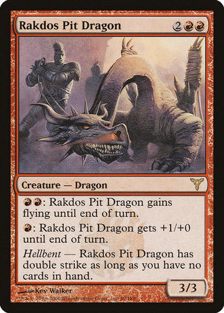 Rakdos Pit Dragon [Dissension] | Mega City Incorporated