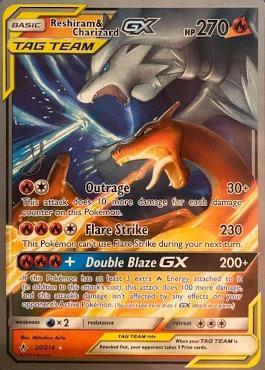 Reshiram & Charizard GX (20/214) (Perfection - Henry Brand) [World Championships 2019] | Mega City Incorporated