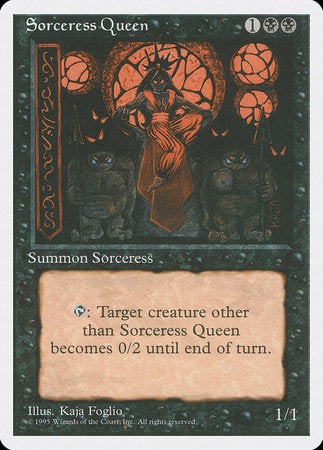 Sorceress Queen [Fourth Edition] | Mega City Incorporated