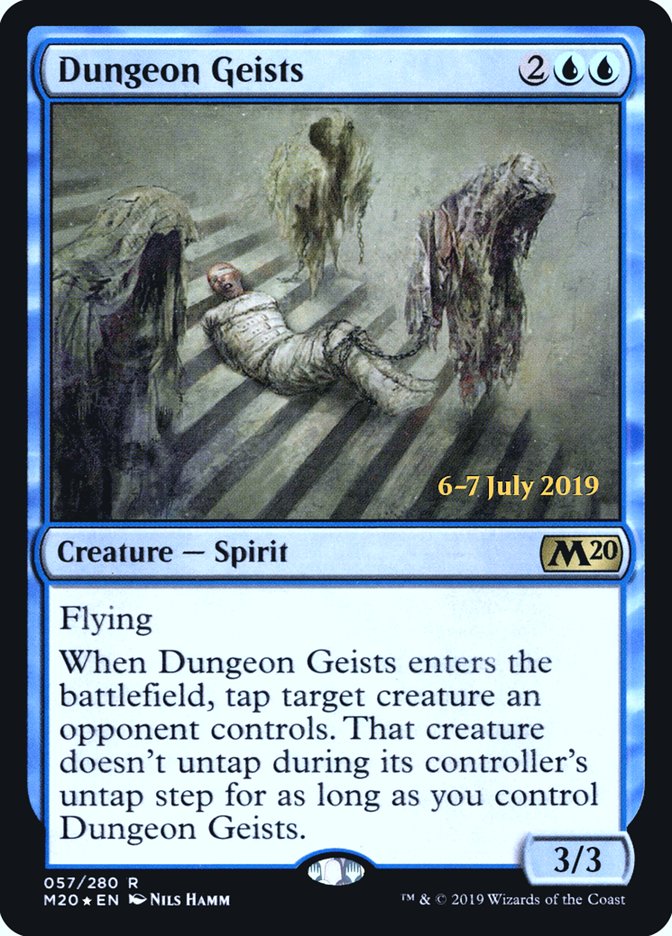 Dungeon Geists  [Core Set 2020 Prerelease Promos] | Mega City Incorporated