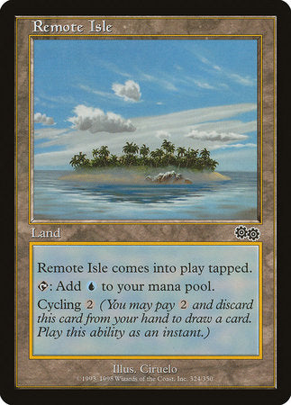 Remote Isle [Urza's Saga] | Mega City Incorporated