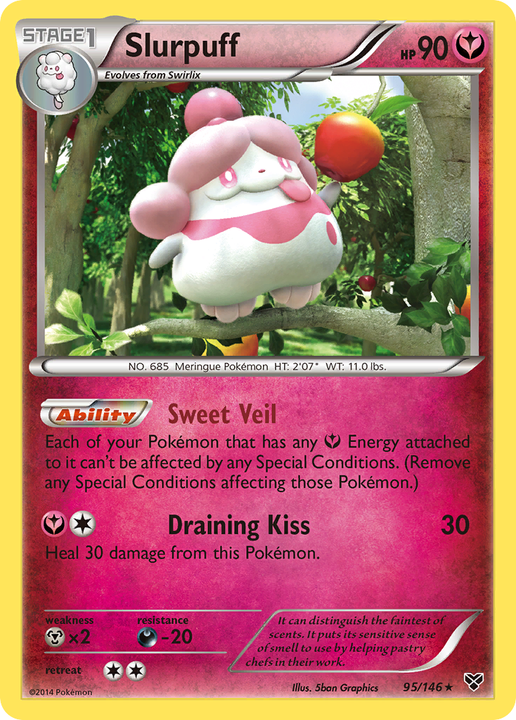 Slurpuff (95/146) [XY: Base Set] | Mega City Incorporated