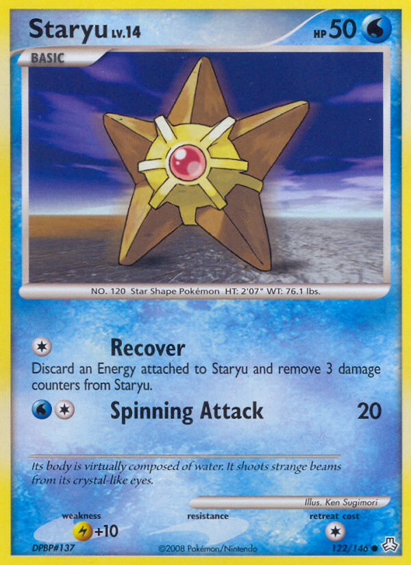 Staryu (122/146) [Diamond & Pearl: Legends Awakened] | Mega City Incorporated