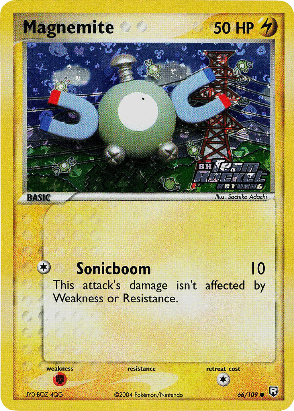 Magnemite (66/109) (Stamped) [EX: Team Rocket Returns] | Mega City Incorporated