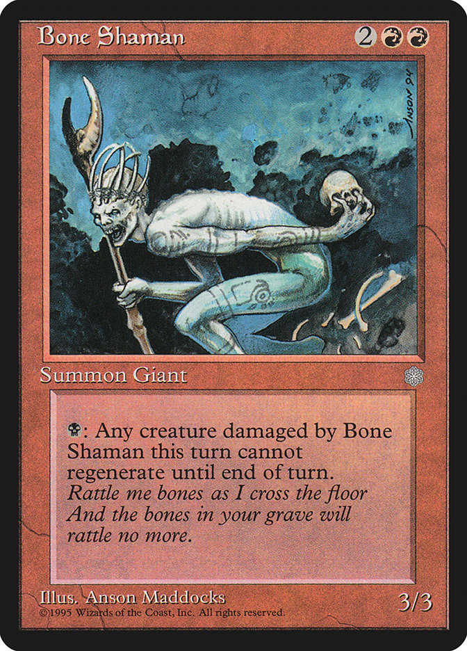 Bone Shaman [Ice Age] | Mega City Incorporated