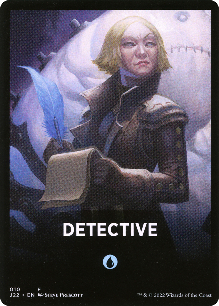 Detective Theme Card [Jumpstart 2022 Front Cards] | Mega City Incorporated