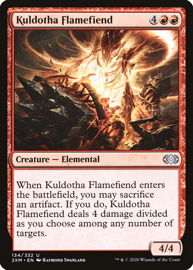 Kuldotha Flamefiend [Double Masters] | Mega City Incorporated