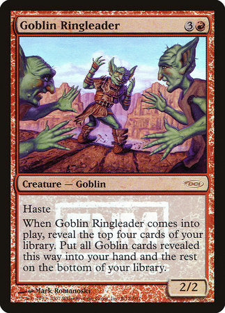 Goblin Ringleader [Friday Night Magic 2007] | Mega City Incorporated