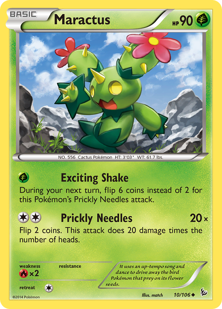 Maractus (10/106) [XY: Flashfire] | Mega City Incorporated