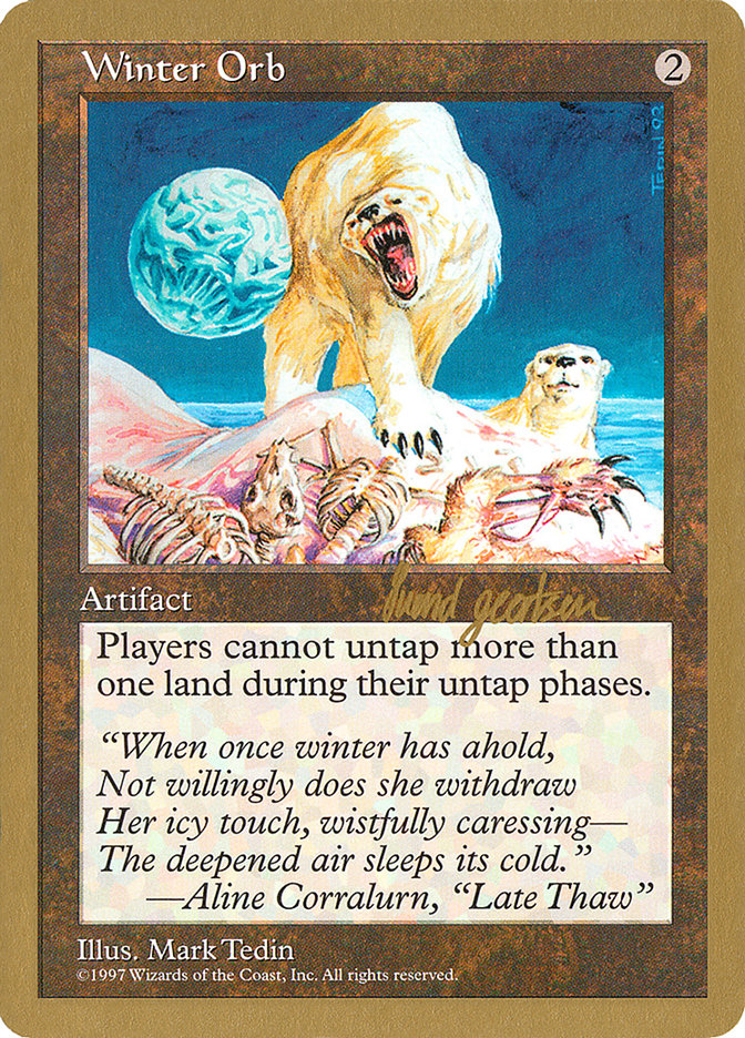 Winter Orb (Svend Geertsen) [World Championship Decks 1997] | Mega City Incorporated