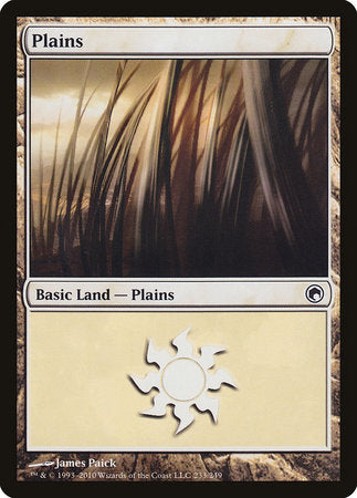 Plains (233) [Scars of Mirrodin] | Mega City Incorporated