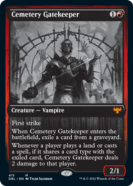 Cemetery Gatekeeper [Innistrad: Double Feature] | Mega City Incorporated