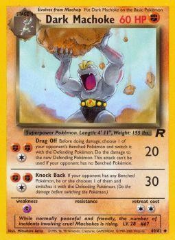 Dark Machoke (40/82) [Team Rocket Unlimited] | Mega City Incorporated