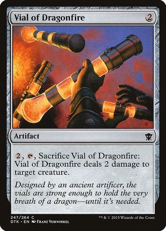 Vial of Dragonfire [Dragons of Tarkir] | Mega City Incorporated