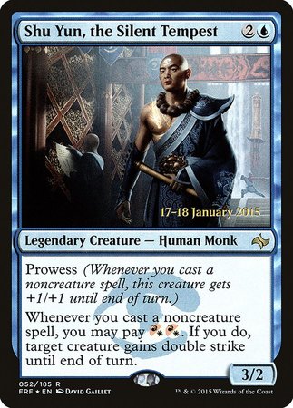 Shu Yun, the Silent Tempest [Fate Reforged Promos] | Mega City Incorporated