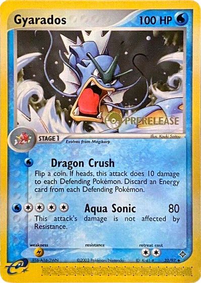 Gyarados (32/97) (Prerelease Promo) [EX: Dragon] | Mega City Incorporated