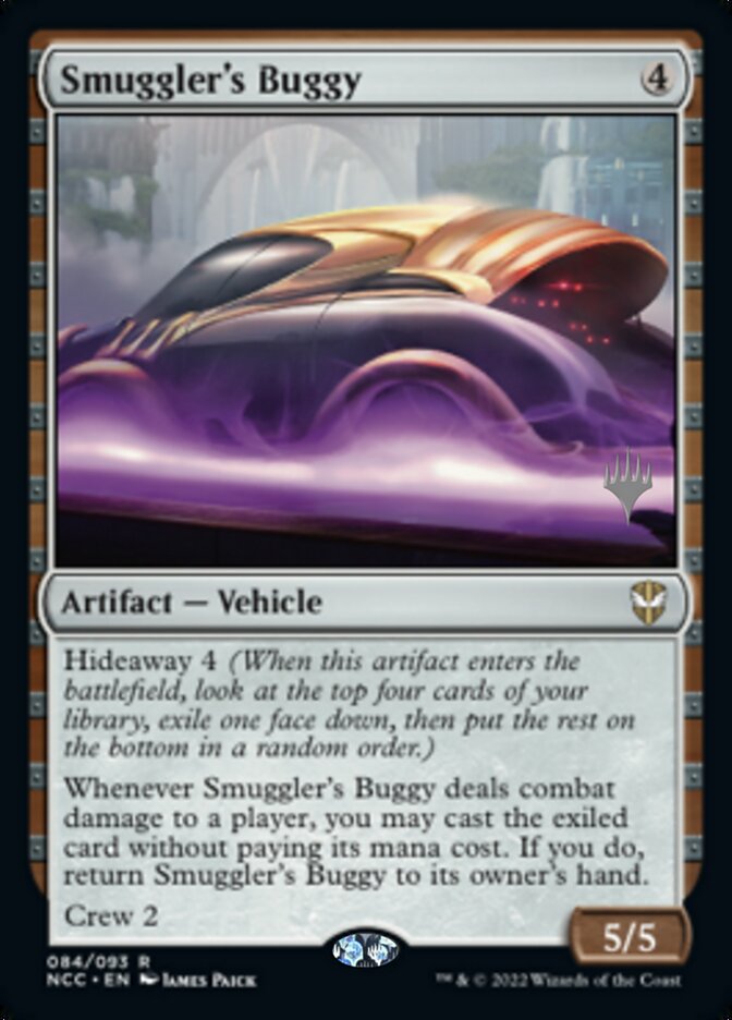 Smuggler's Buggy (Promo Pack) [Streets of New Capenna Commander Promos] | Mega City Incorporated