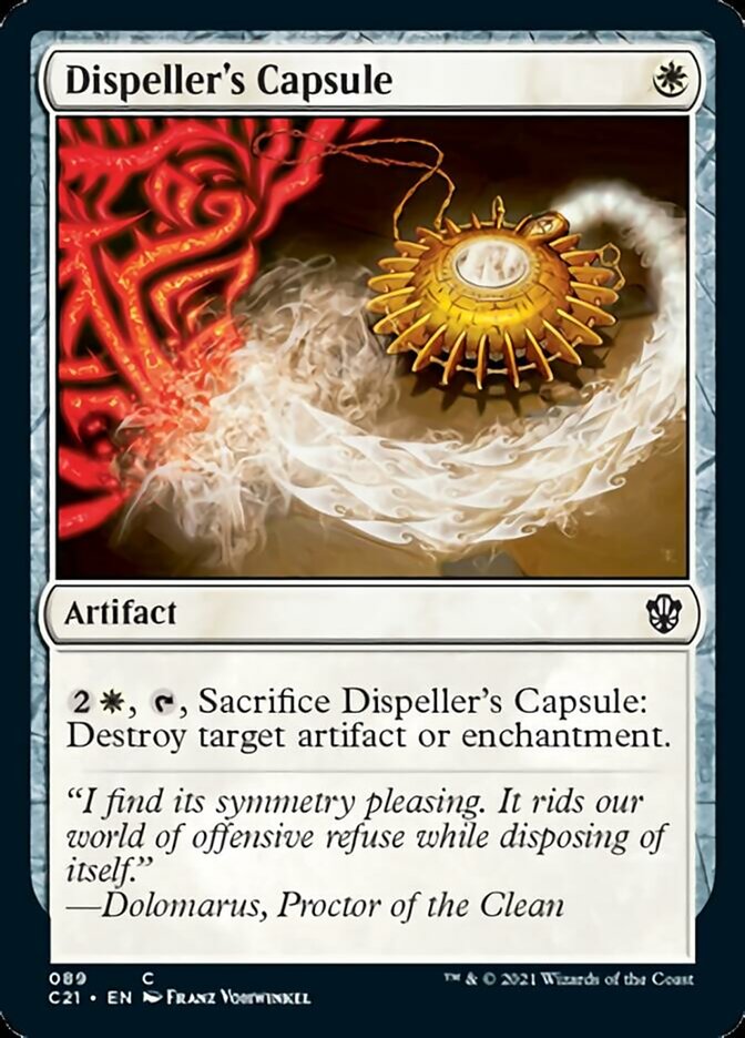 Dispeller's Capsule [Commander 2021] | Mega City Incorporated