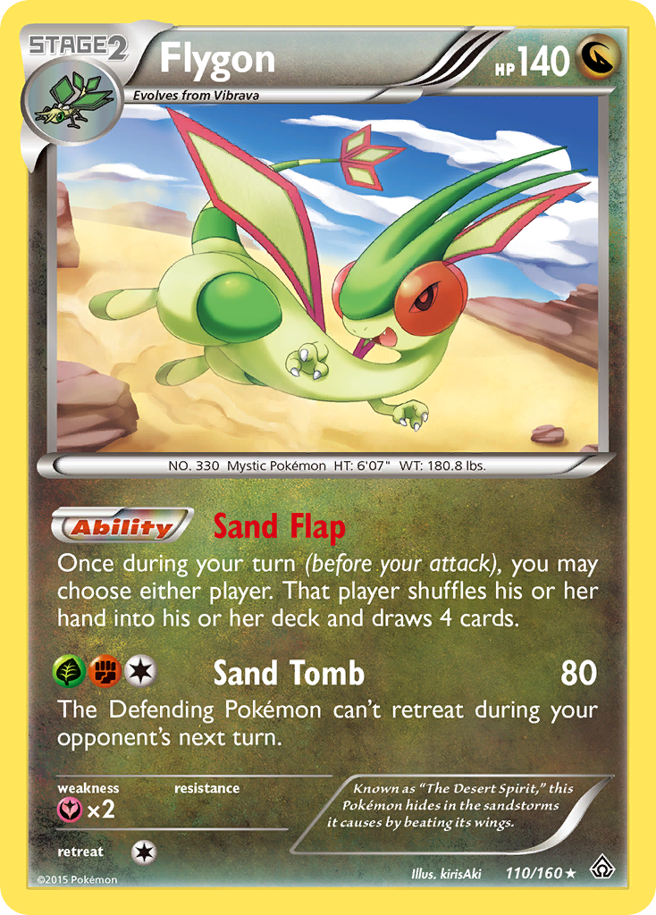 Flygon (110/160) [XY: Primal Clash] | Mega City Incorporated